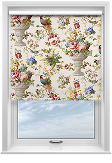 Clarence, Regency Red - Roller Blind